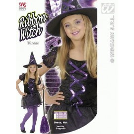 Costum carnaval copii Vrajitoare Ribbon Witch - poza 3