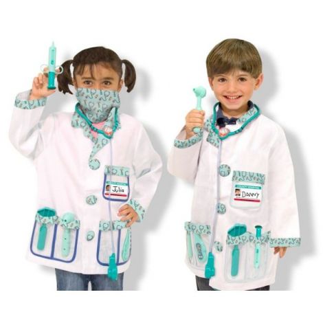 Costum carnaval cu accesorii pentru copii Doctor Melissa and Doug 4839 - poza 2