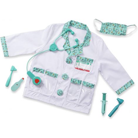 Costum carnaval cu accesorii pentru copii Doctor Melissa and Doug 4839 - poza 4