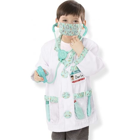 Costum carnaval cu accesorii pentru copii Doctor Melissa and Doug 4839 - poza 5