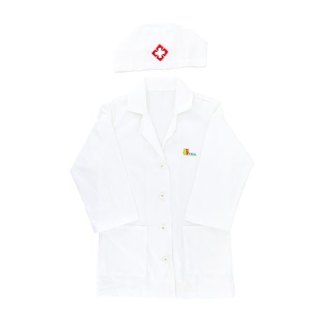 Costum carnaval, joc de rol, Doctor, de la 3 la 6 ani, ideal gradinite - poza 1