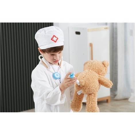 Costum carnaval, joc de rol, Doctor, de la 3 la 6 ani, ideal gradinite - poza 2