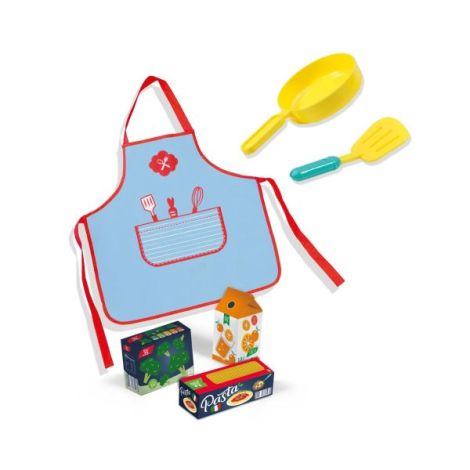 Costum de bucatar cu accesorii pentru copii - poza 3