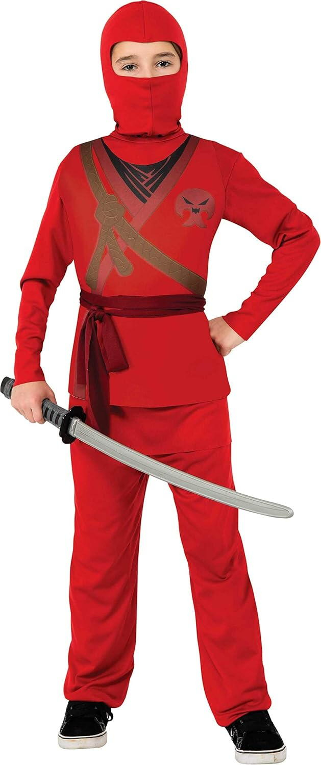 Costum de carnaval - Ninja Rosu
