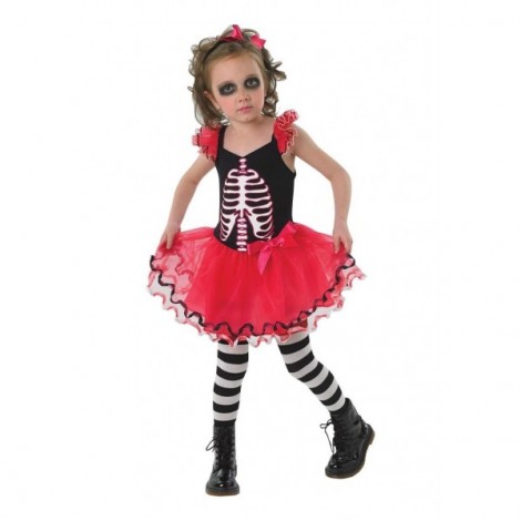 Costum de carnaval - schelet balerina - poza 1
