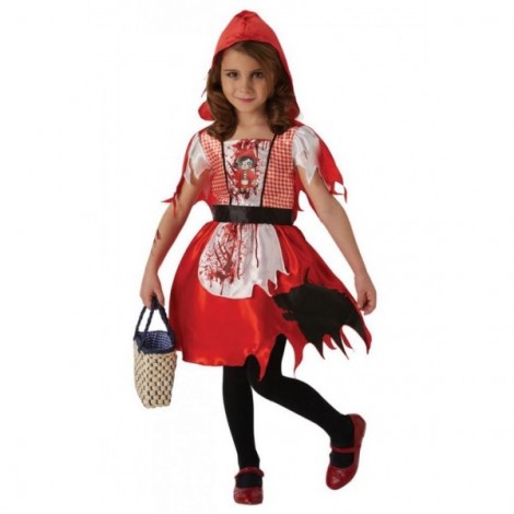 Costum de carnaval - scufita rosie infricosatoare - poza 1