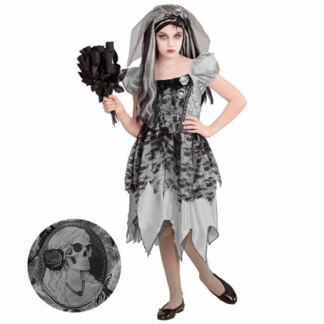 Costum fantoma mireasa fetita - poza 1