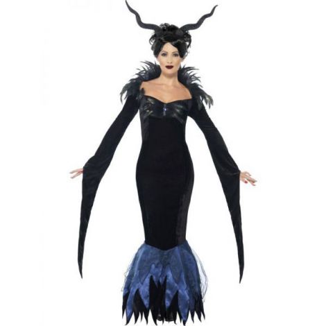 Costum maleficent femei - marimea 140 cm - poza 1