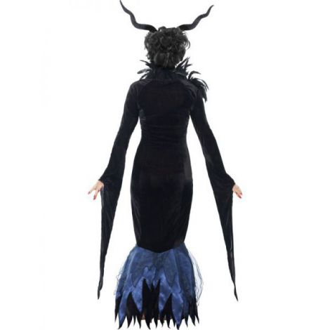 Costum maleficent femei - marimea 140 cm - poza 2