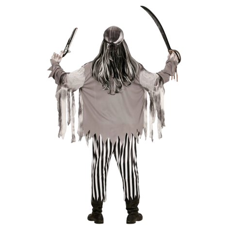 Costum pirat fantoma halloween, Widmann Italia 0581 - poza 3
