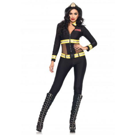 Costum pompier sexy - marimea 158 cm - poza 1