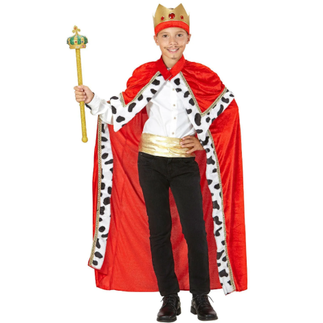 Costum rege mag pelerina copii - poza 4
