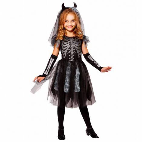 Costum schelet dracusor fetita - poza 1