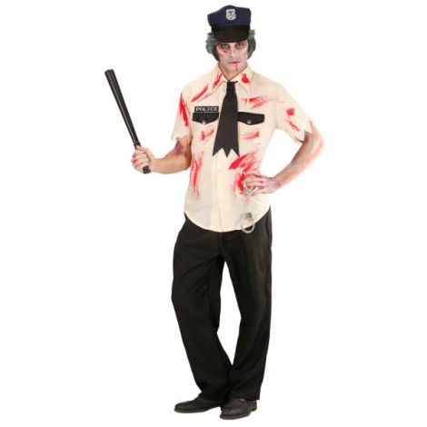 Costum zombie politist