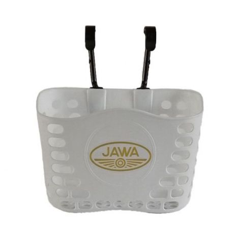 Cosulet pentru ghidonul bicicletelor Funny Wheels Rider SuperSport JAWA WHITE Alb - poza 2