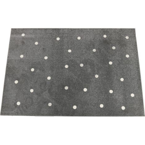 Covor 2 x 3 m Gri cu buline - poza 1