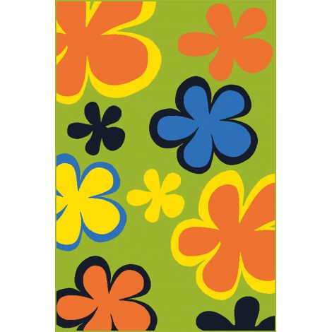 Covor 2x3 m cu flori pentru gradinita - poza 2