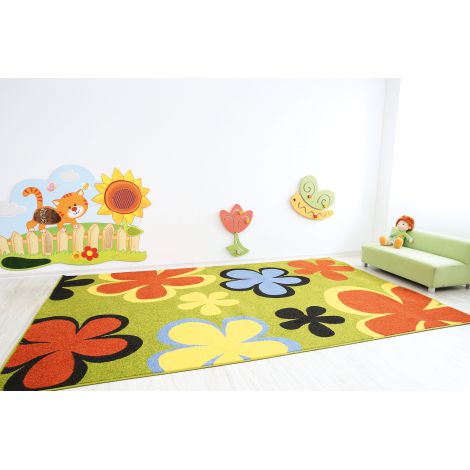 Covor 2x3 m cu flori pentru gradinita - poza 5