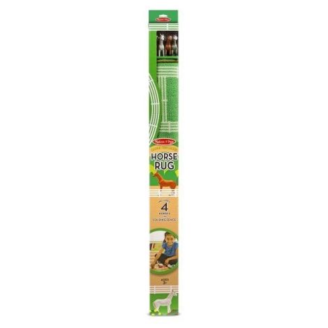 Covor de joaca Ferma calutilor - Melissa and Doug - poza 4