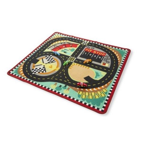 Covor de joaca Intrecere cu masini - Melissa and Doug - poza 2