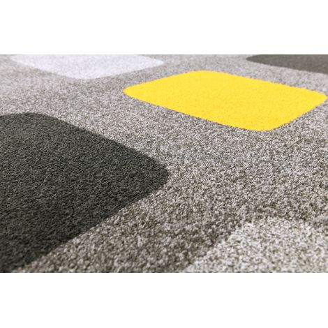 Covor de joaca pentru gradinita 2x3 m cu zone de sedere marcate pentru 15 copii - poza 2
