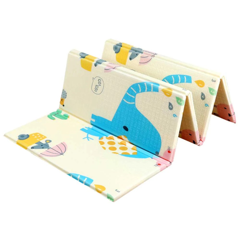 Covor de joaca termoizolant, pliabil, cu 2 fete din spuma 180x200x1.5cm - poza 1