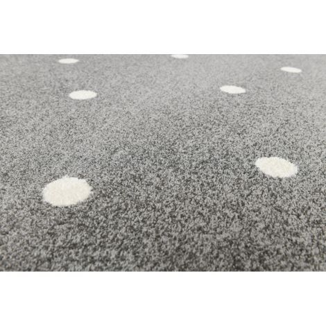 Covor dreptunghiular gri Dots, 3x4 m, gradinita, scoala - poza 2