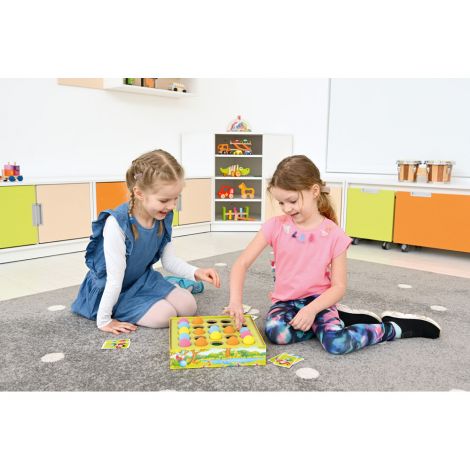 Covor dreptunghiular gri Dots, 3x4 m, gradinita, scoala - poza 4