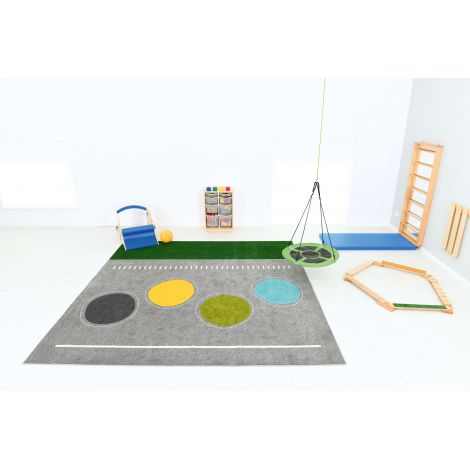 Covor educativ 3 x 4 m cu linie - poza 2
