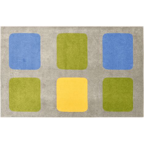 Covor Geometry - Multicolor - poza 1
