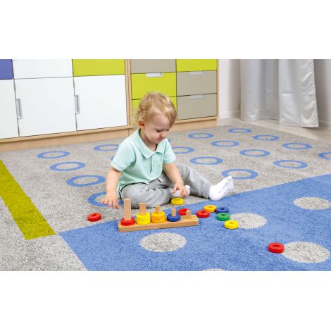 Covor ignifug Puncte si Linii 3 x 4 m - poza 2