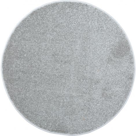 Covor ignifug rotund gri, diam 200 cm - poza 1
