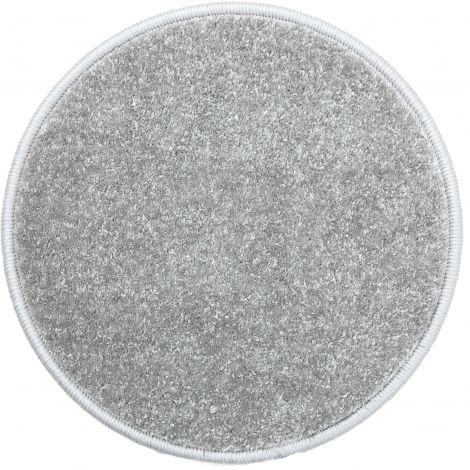 Covor ignifug rotund gri, diam 60 cm