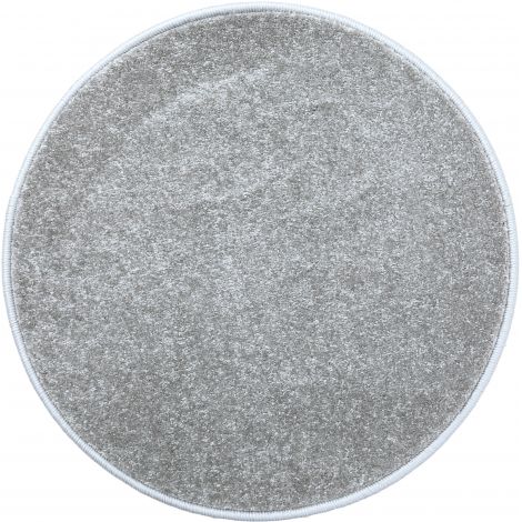 Covor ignifug rotund gri, diam 70 cm