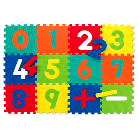 Covoras copii puzzle din spuma numere - poza 1