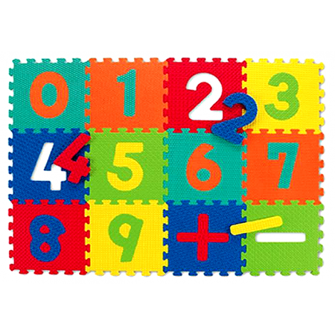 Covoras copii puzzle din spuma numere - poza 3