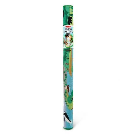 Covoras cu activitati Habitatele Animalelor Melissa and Doug - poza 2