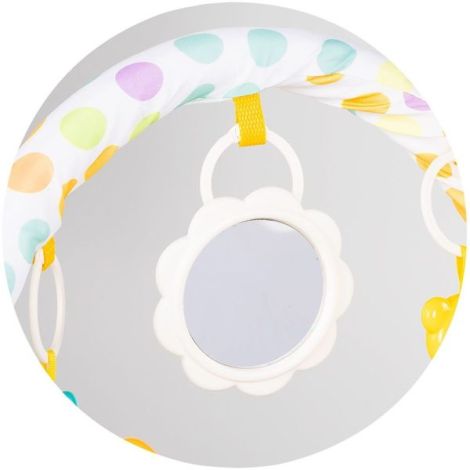 Covoras de joaca cu pian Chipolino Zoo Party blue - poza 4