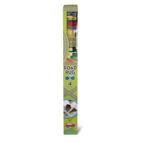 Covoras de joaca si masinute Circuitul - Melissa & Doug - poza 4