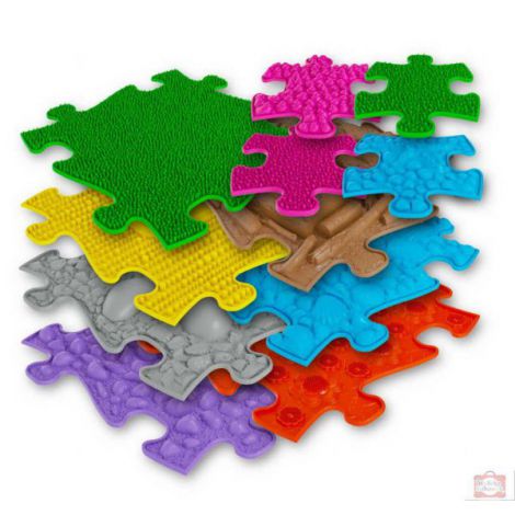 Covoras ortopedic senzorial puzzle Set Mediu 2A - poza 2