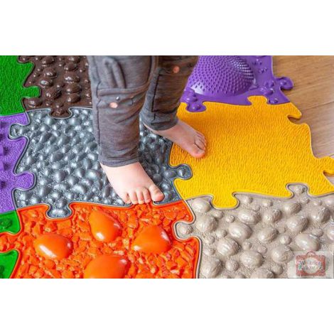 Covoras ortopedic senzorial puzzle Set Mediu 2A - poza 3