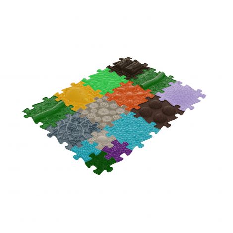 Covoras ortopedic senzorial puzzle Set Valgus - poza 3