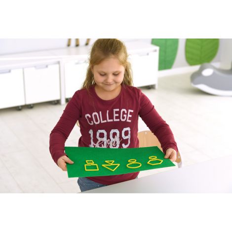 Covoras verde pentru lucru individual - poza 3