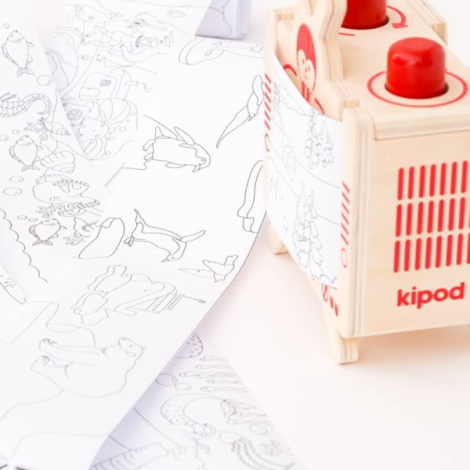 Crea TV - Set creativ pentru realizat povesti si benzi desenate, Kipod - poza 2