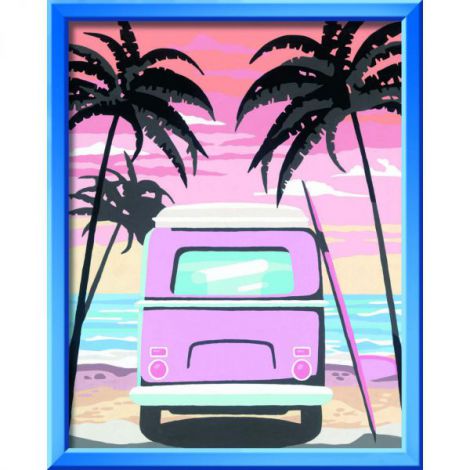 Creart - masina pe plaja 20131 Ravensburger - poza 2