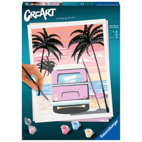 Creart - masina pe plaja 20131 Ravensburger - poza 3