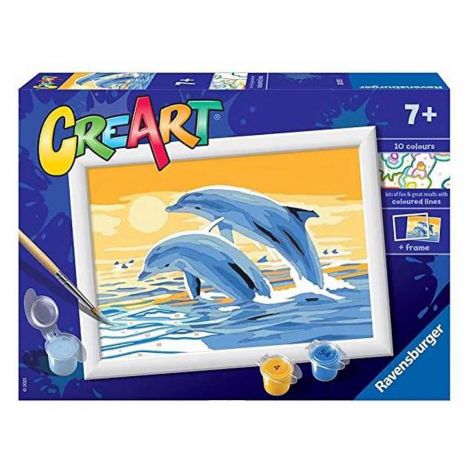 Creart - pictura delfini 20073 Ravensburger - poza 1