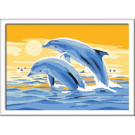 Creart - pictura delfini 20073 Ravensburger - poza 2