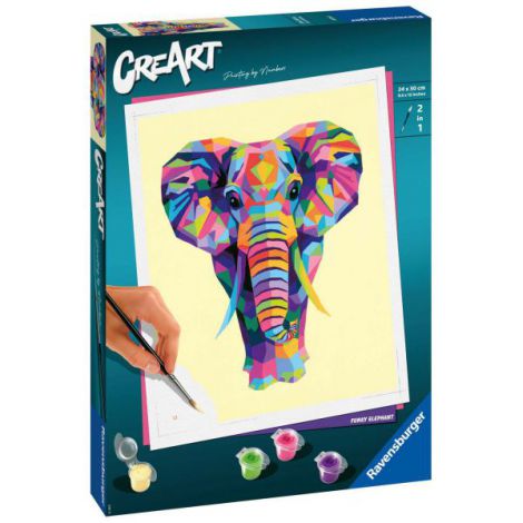 CREART - PICTURA ELEFANT - poza 1
