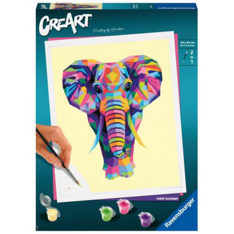 CREART - PICTURA ELEFANT - poza 3